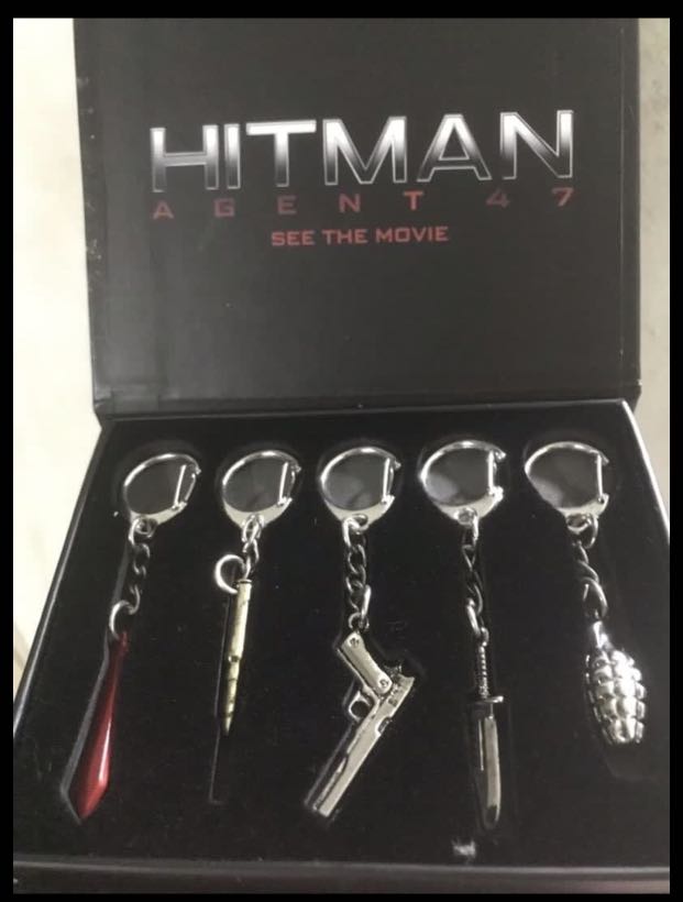 HITMAN Agent 47 Keychains