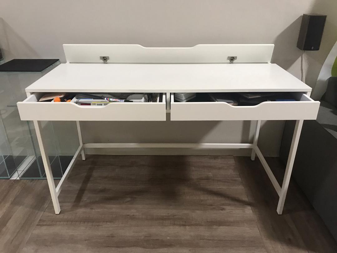 Ikea Desk, Furniture & Home Living, Furniture, Tables & Sets on Carousell