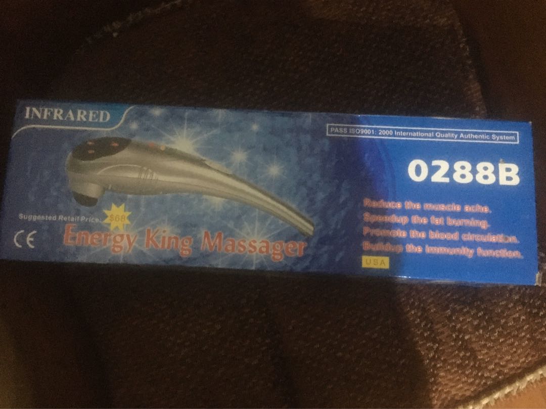 Infrared Energy King Massager, Health & Nutrition, Massage Devices on