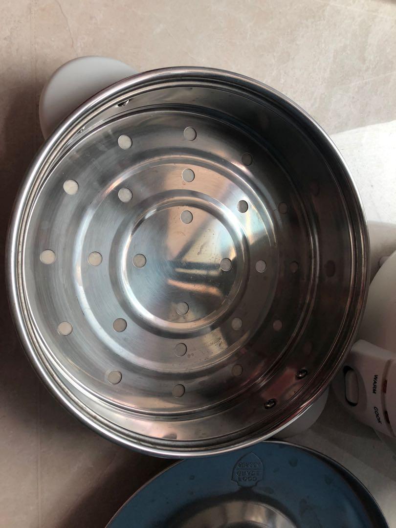 Iona stainless steel rice cooker cum steamer (1.8L), TV & Home