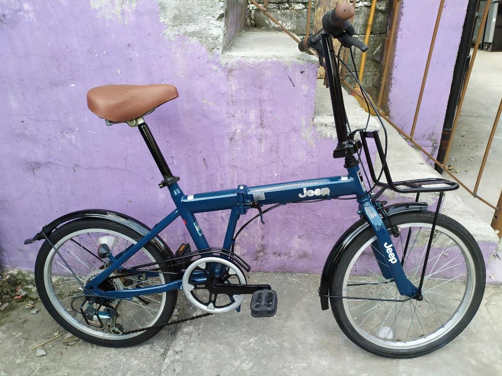 Folding bike sales jeep