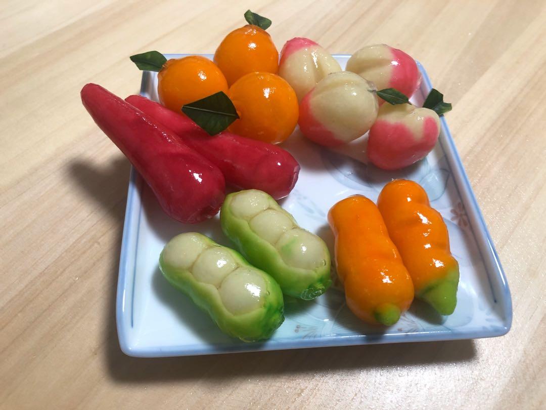 Luck Chup Kanom Luk Chup (Thai Fruit Mung Bean Dessert ), Food & Drinks, Packaged ...
