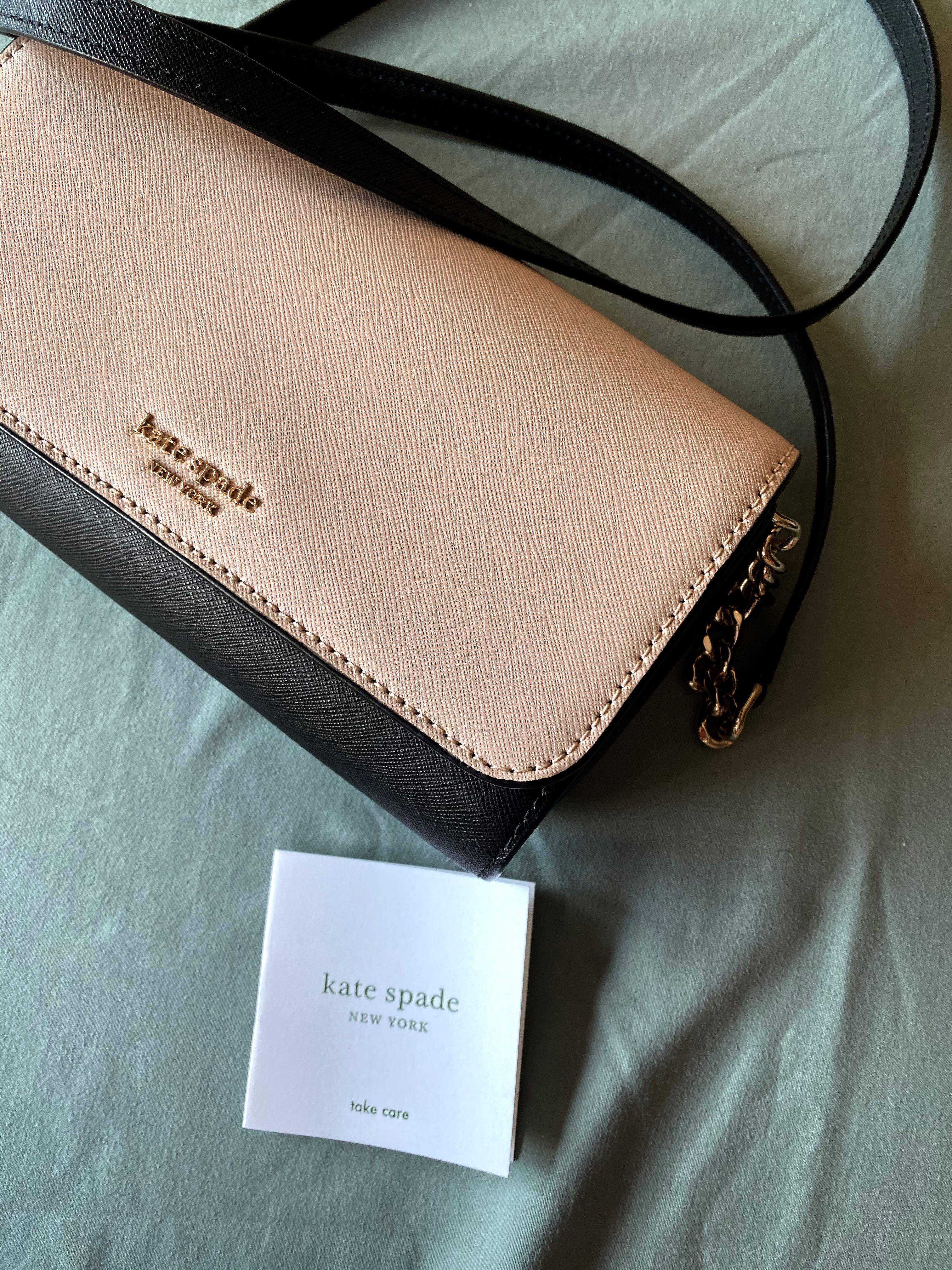 Kate Spade Clutch Bag (Category: Luxury Bags & Wallets) located in Manila. Submitted by declutters137 (Listing ID 273993430, Image 1). Description: Almost Brand New RFS: have something similar Used once only Will shoulder grab delivery via grab 😊.