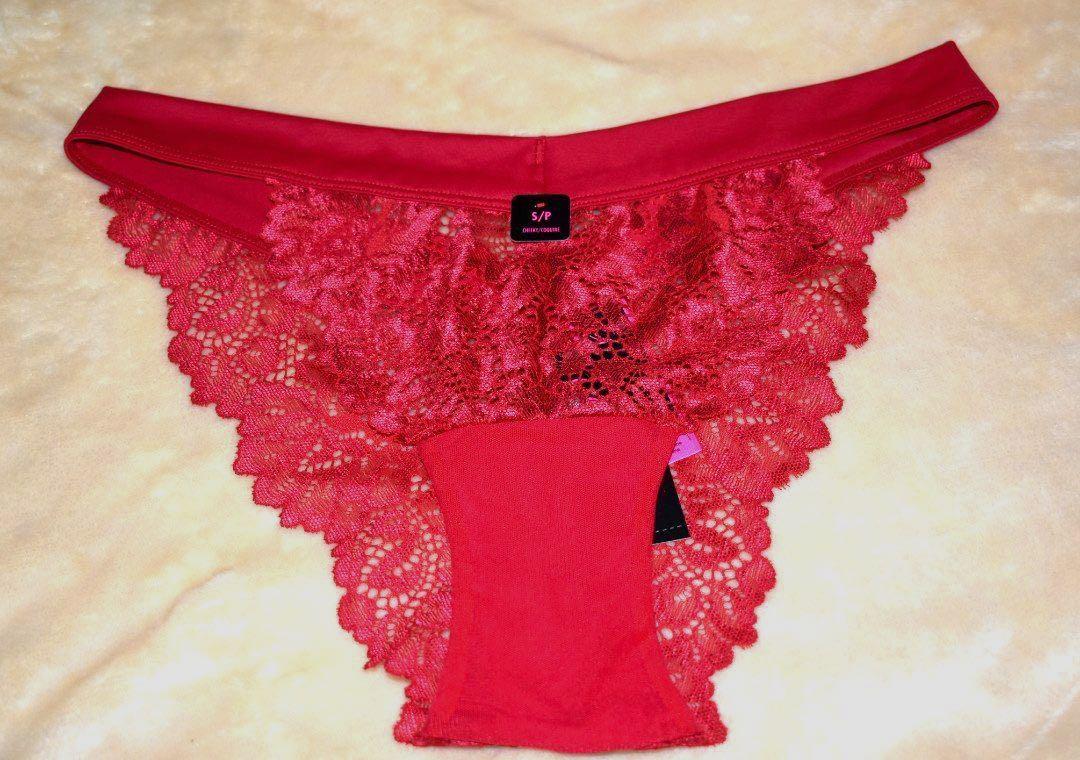 LA SENZA CHEEKY PANTY - Crimson Red, Women's Fashion ...