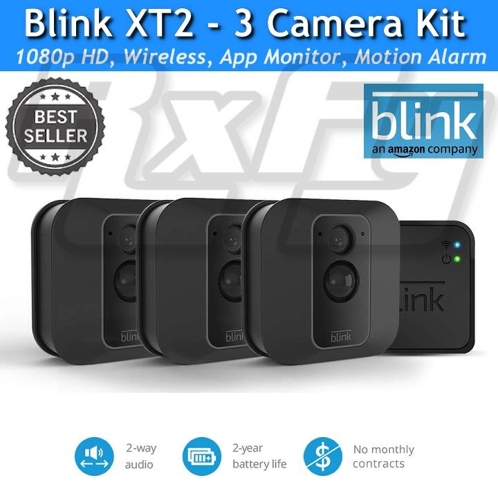 Latest Blink Xt2 Home Security Camera Cam Wireless 3 Pc Camera