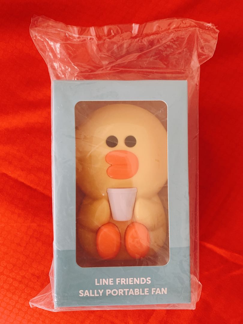 Line Friends Collectable Fan, Hobbies & Toys, Toys & Games on Carousell