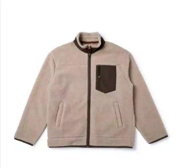 brown short teddy coat