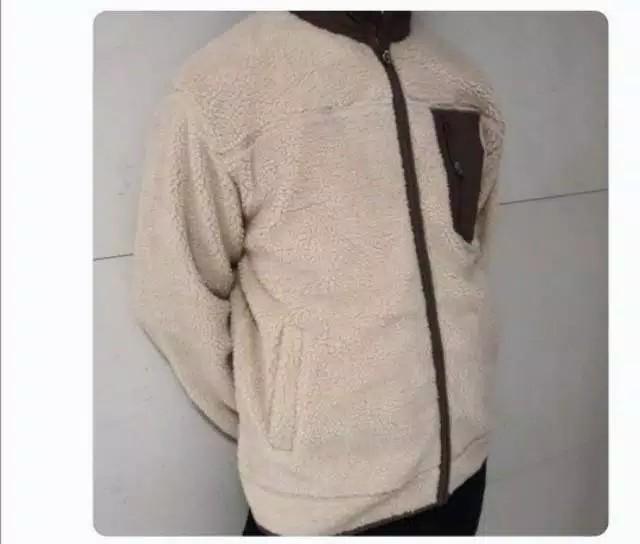 brown short teddy coat