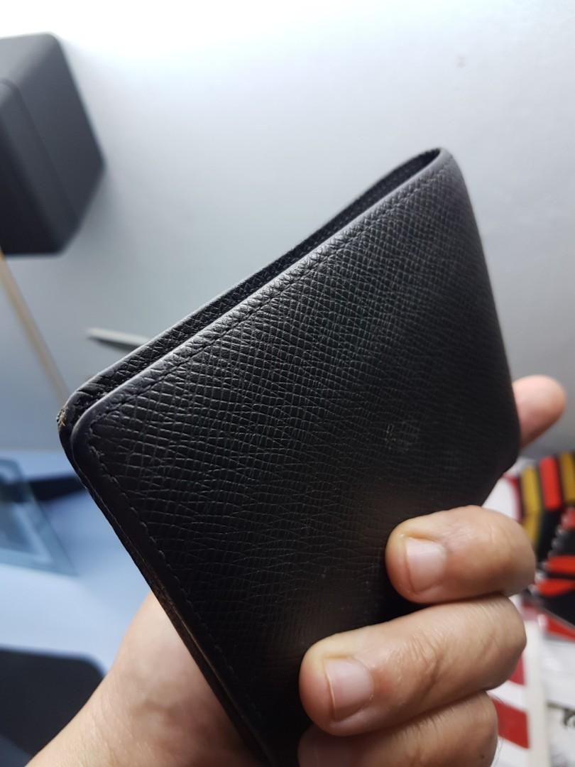 LV wallet with initials