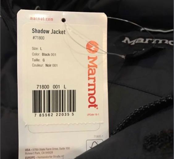 Marmot shadow down jacket sale