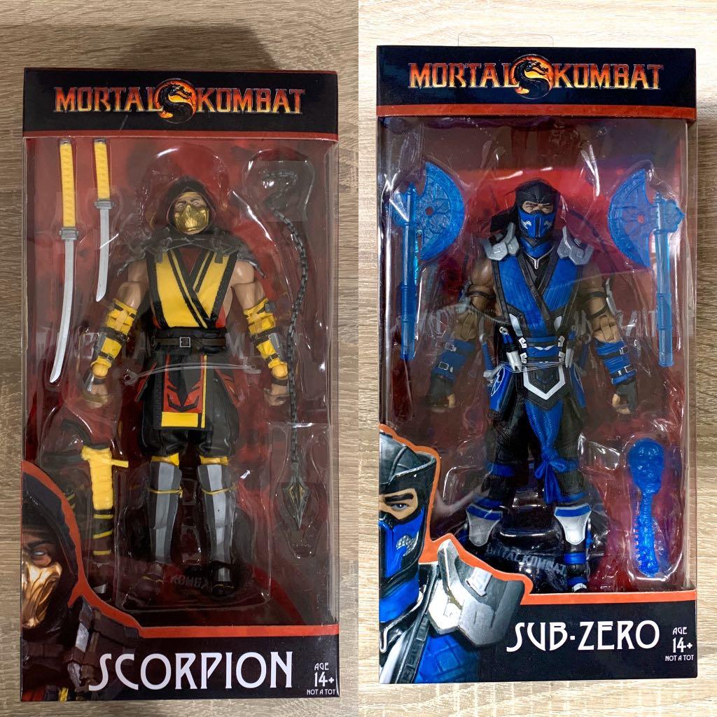 mortal kombat toys scorpion
