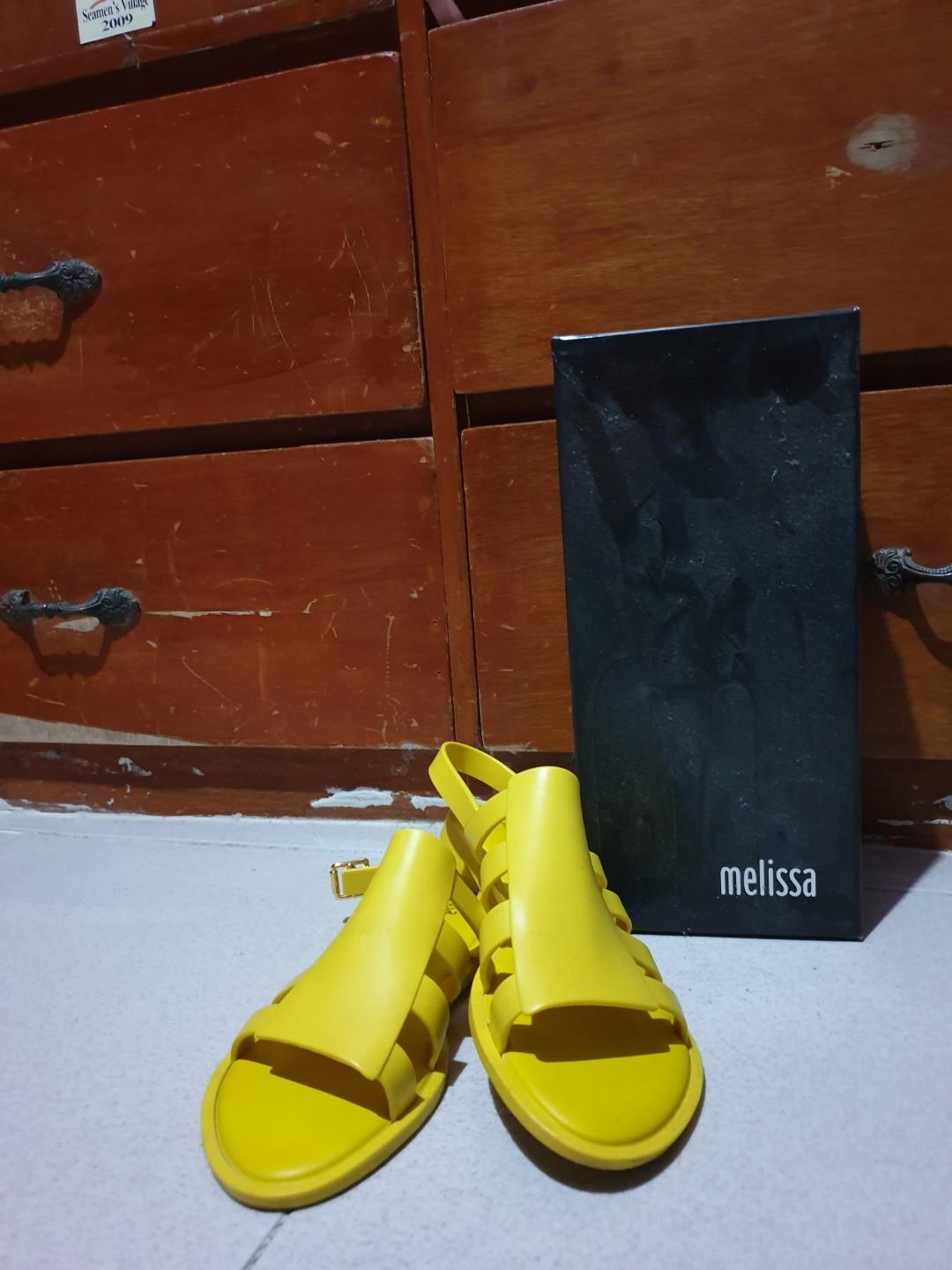 Melissa sandals, Women's Fashion, Footwear, Flats & Sandals on Carousell