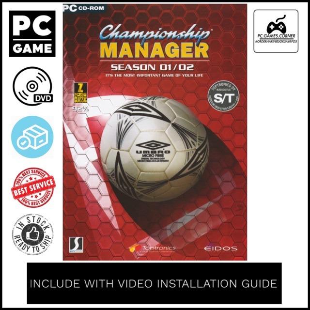 Championship Manager: Season 01-02 (PC CD)