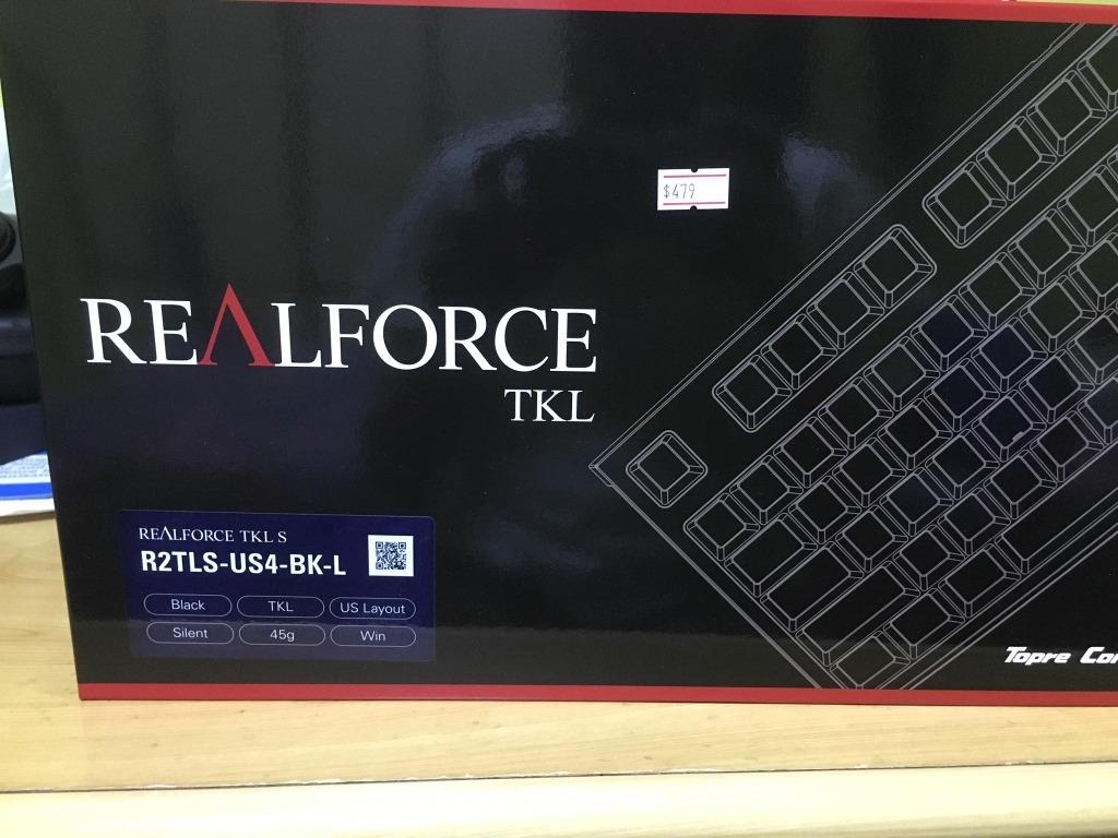 Realforce Topre R2 10th Anniversary TKL Size Keyboard (Silent ...