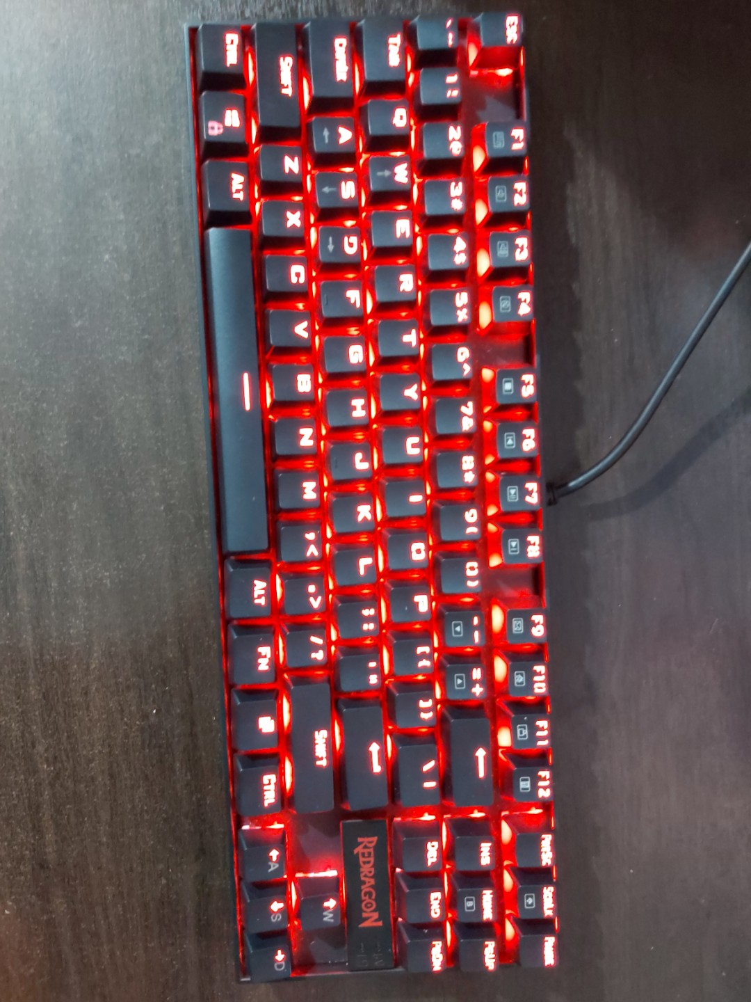 Red Dragon Mechanical keyboard, Computers & Tech, Parts & Accessories ...