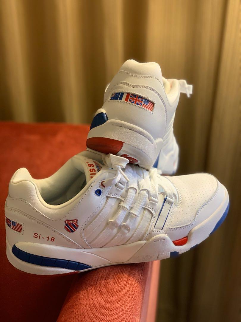 Retro k top swiss shoes