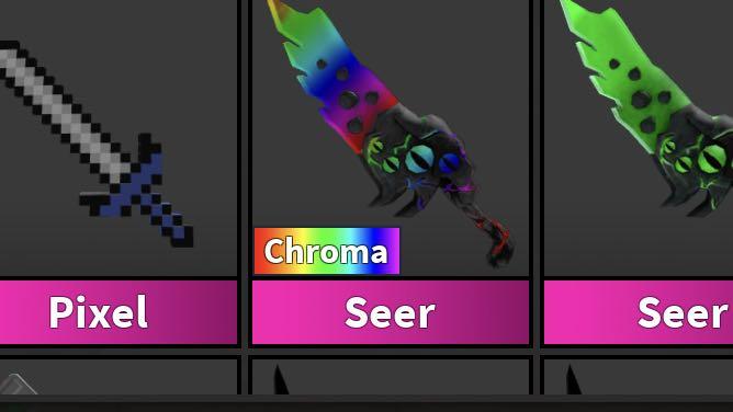 roblox mm2 chroma