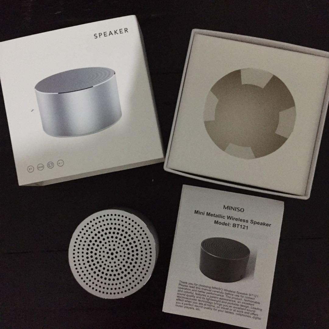 Speaker bluetooth miniso bt121