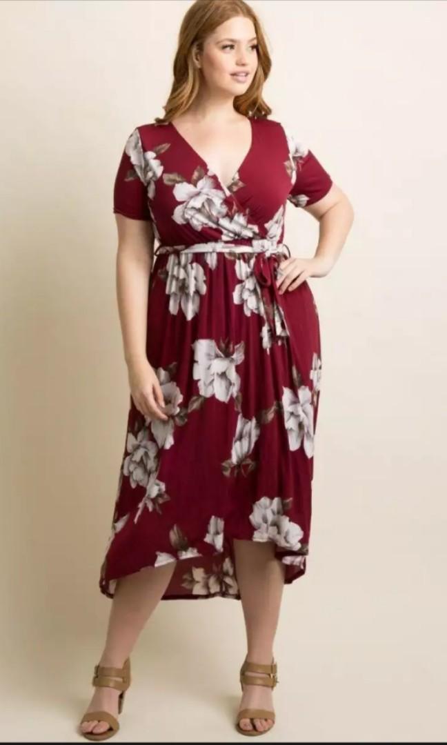 high fashion plus size dresses
