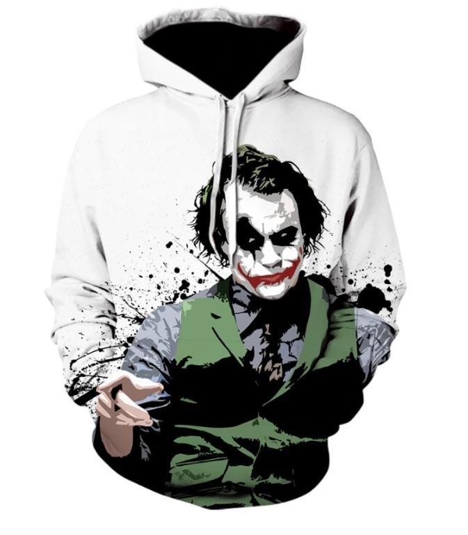 Joker 3d hoodie cheap