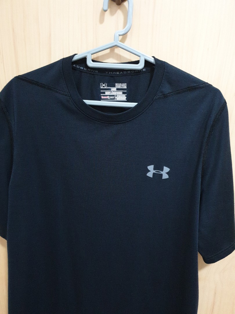 Under Armour HestGear size SM//P/CH, Men's Fashion, Tops & Sets