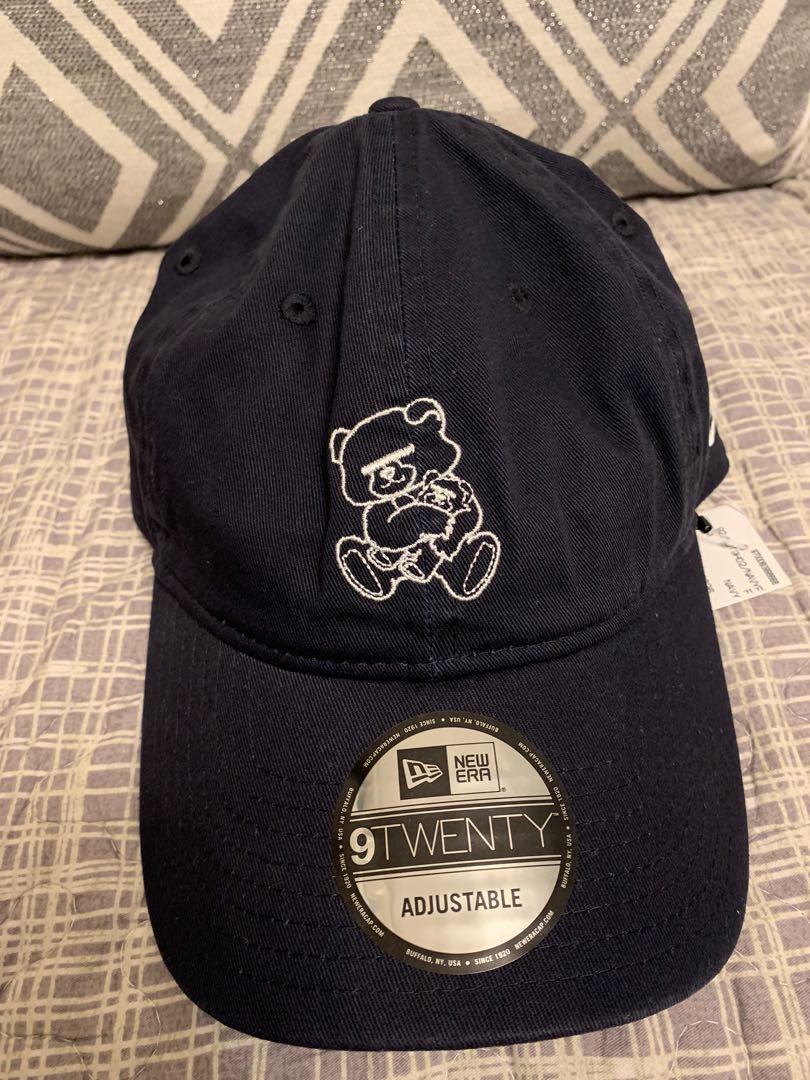 Undercover bear New era cap navy, 男裝, 手錶及配件, 棒球帽、帽