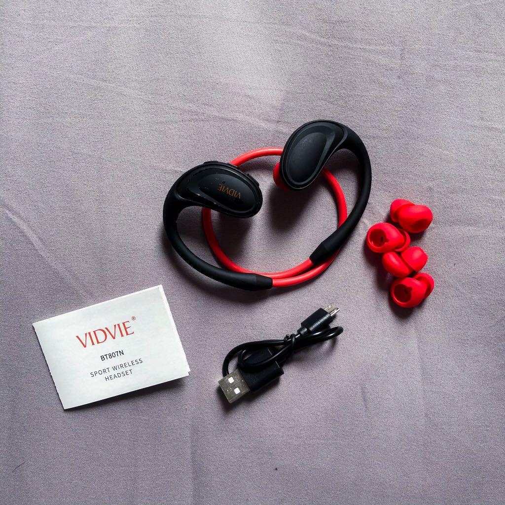 Vidvie Bluetooth Earphone BT807N Sport Headset