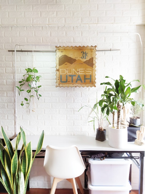 Vintage Hand Painted Utah Postage Stamp Sign Antiques Antique