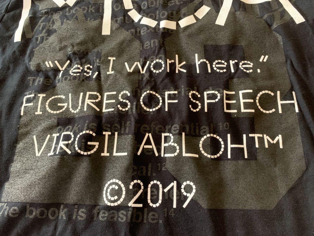 Off White Virgil Abloh x MCA Chicago figure of speech limited