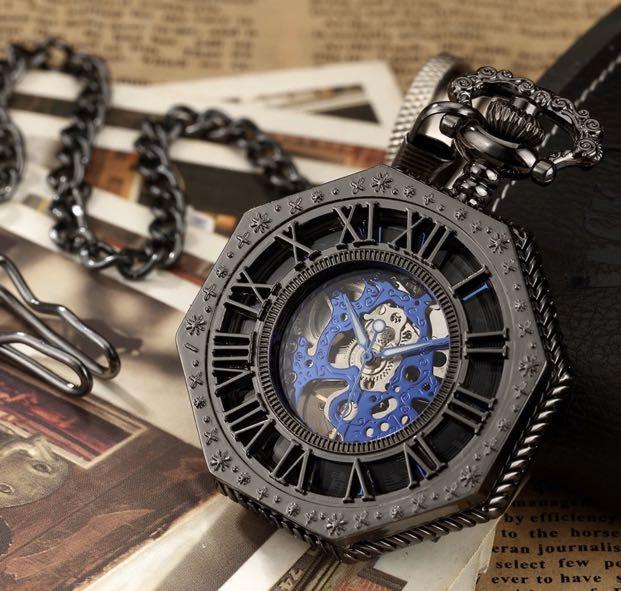 Cheap pocket sale watch and chain