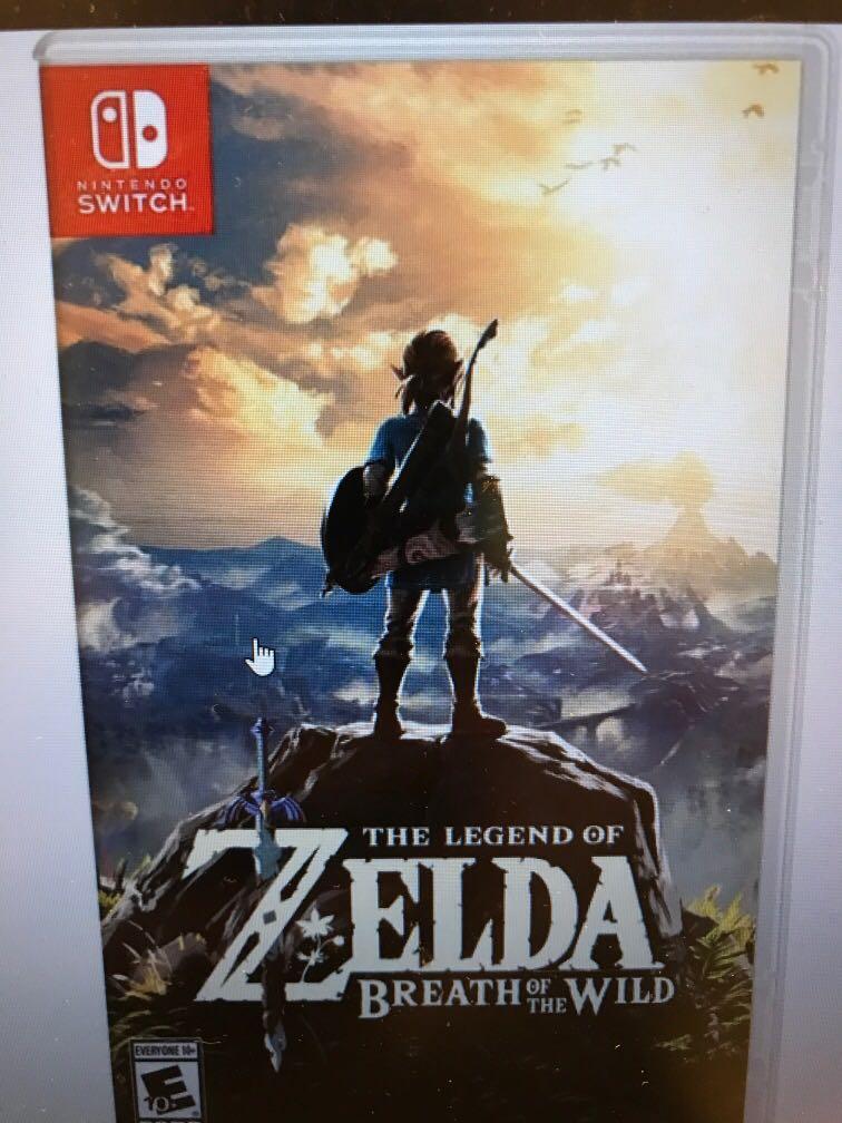 Buy> Zelda BoTW, Video Gaming, Video Games, Nintendo on Carousell