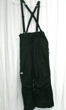 North face ski pants suspenders