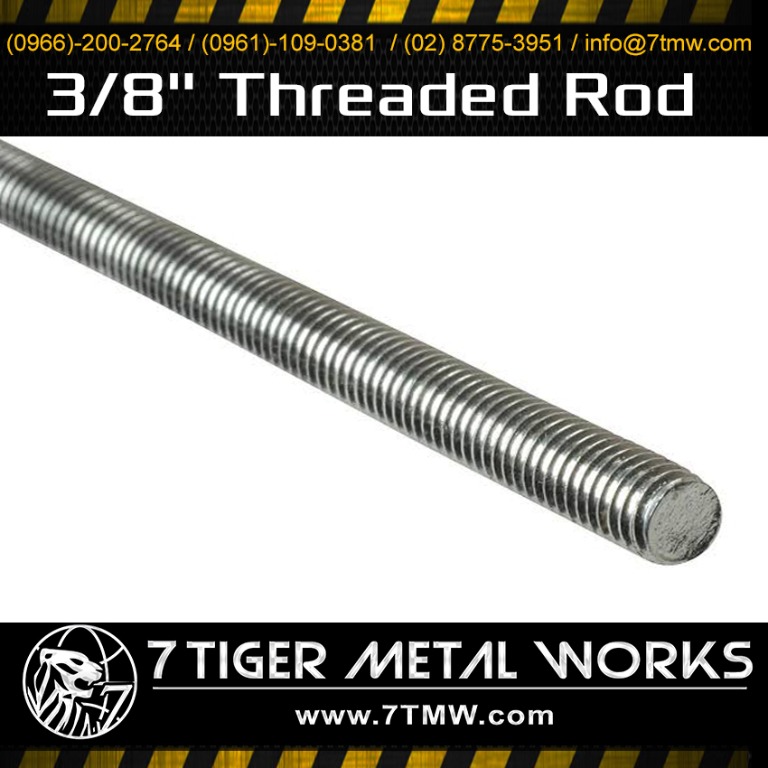 10mm Gi Threaded Rod 20pcs Construction Industrial Construction Building Materials On Carousell