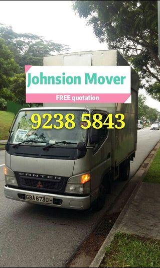 Lorry with tailgate office moving services direct WhatsApp 92385843 Johnsionmovers