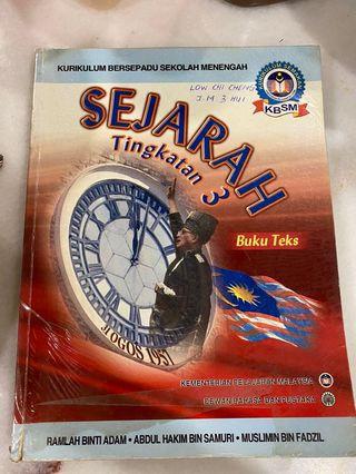 Sejarah Buku Teks Tingkatan 3 Textbooks Carousell Malaysia