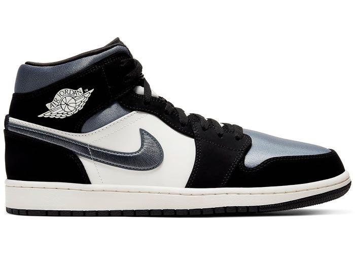 Air jordan satin grey toe on sale