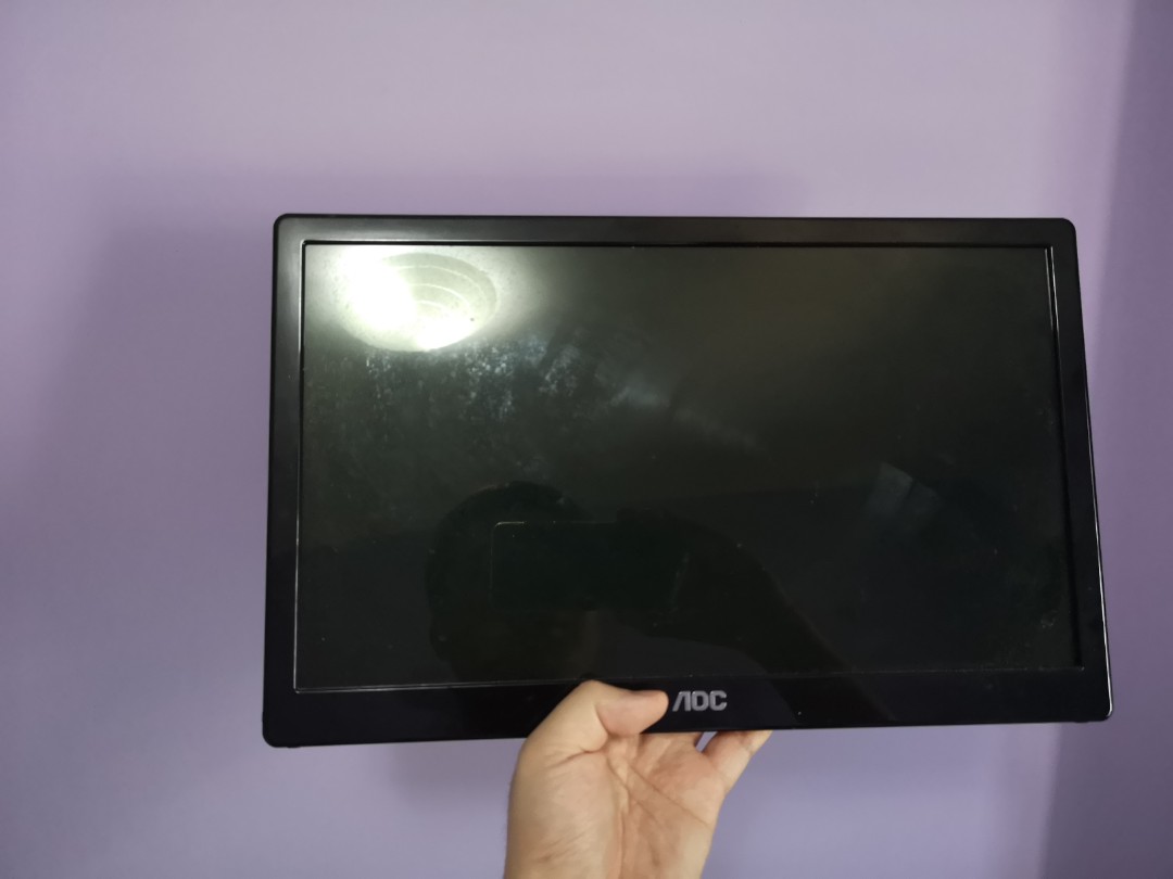 Aoc e1659fwu, Computers & Tech, Parts & Accessories, Monitor Screens on