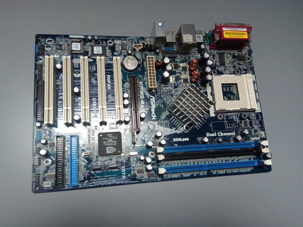 ASROCK K7NF2-RAID NVIDIA® nForce2 Ultra 400 / MCP-RAID chipset (Category: Computer Parts) located in Quezon City. Submitted by parabellum_outlet (Listing ID 274146812, Image 1). Description: K7NF2-RAID Socket A(462) for AMD processor NVIDIA® nForce2 Ultra 400 / MCP-RAID chipset For FSB400MHz AMD Athlon XP/Sempron processor Supports Dual Channel DDR400 high performance memory SATA 1.5Gb/s, RAID 0, 1, JBOD Hybrid Booster - ASRock Safe Overclocking 