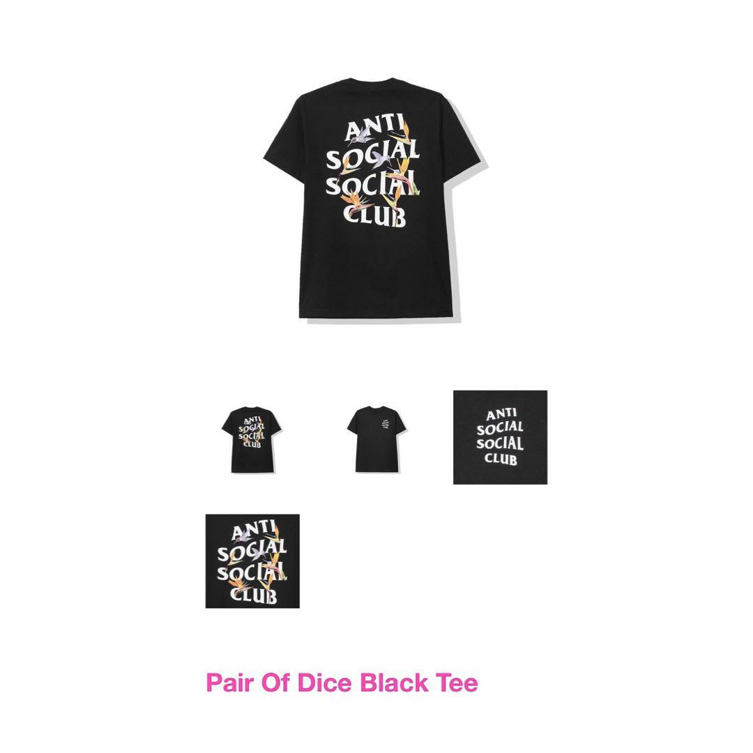 ASSC Pair of Dice Black Tee XXL