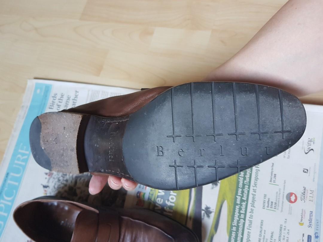 Authentic Berluti Lorenzo Loafer in kangaroo skin, Men's Fashion ...
