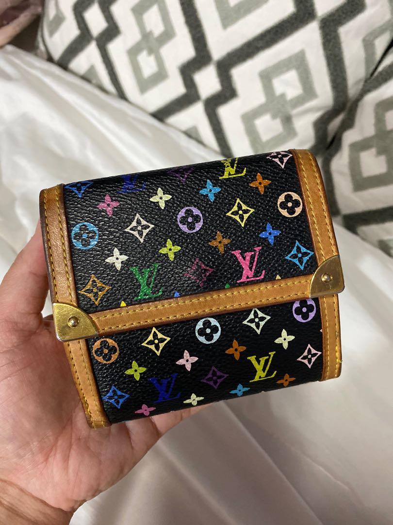 REPRICED!!! Authentic Louis Vuitton Murakami Multicolor Bifold Wallet, Luxury, Bags & Wallets on ...