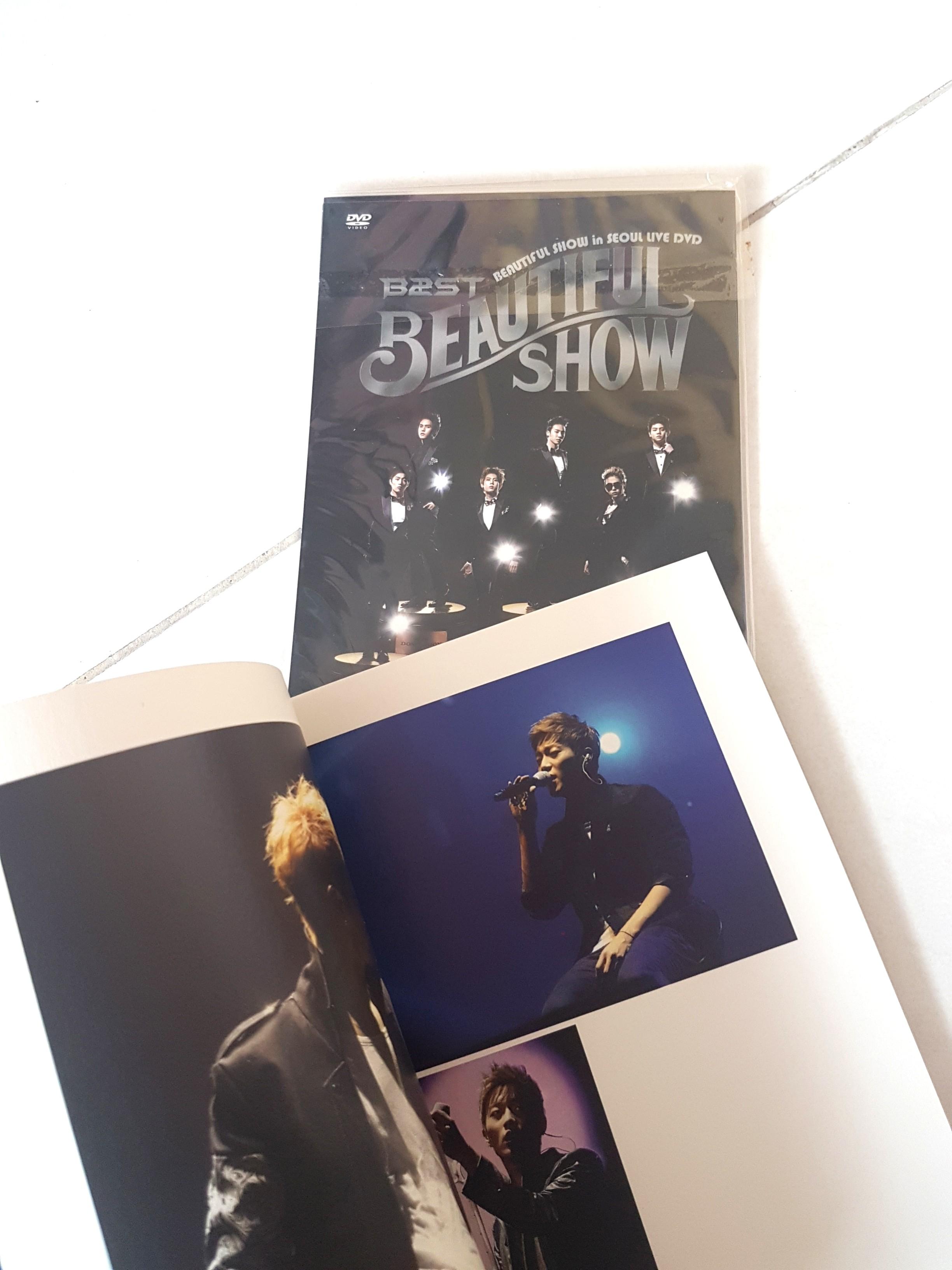 Beast/B2st Beautiful Show Live in Seoul DVD, Hobbies & Toys 