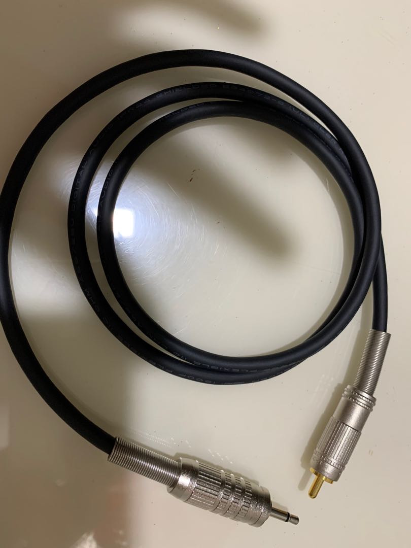 Belden 1800F 3.5mm (Mono) to RCA SPDIF Cable, Audio, Other Audio