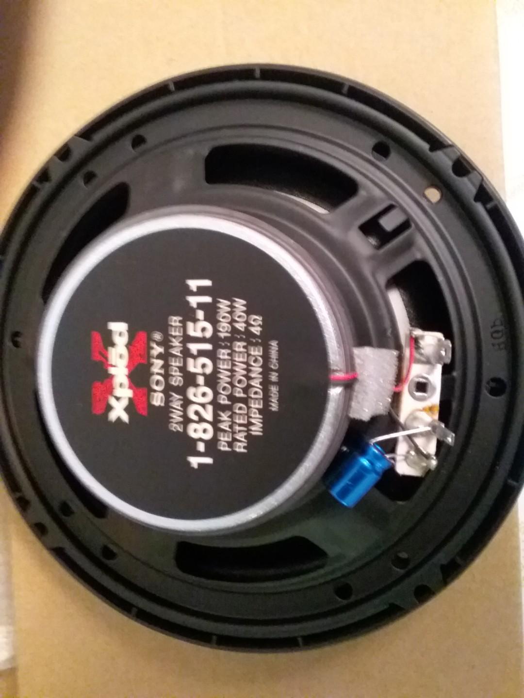 Brand new Sony Xplod car speakers, Audio, Soundbars, Speakers