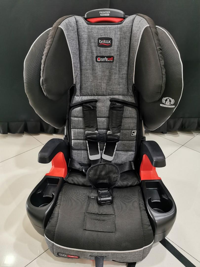 Britax Frontier ClickTight G1.1 Booster Car Seat Cool Flow Grey Brand New!! 