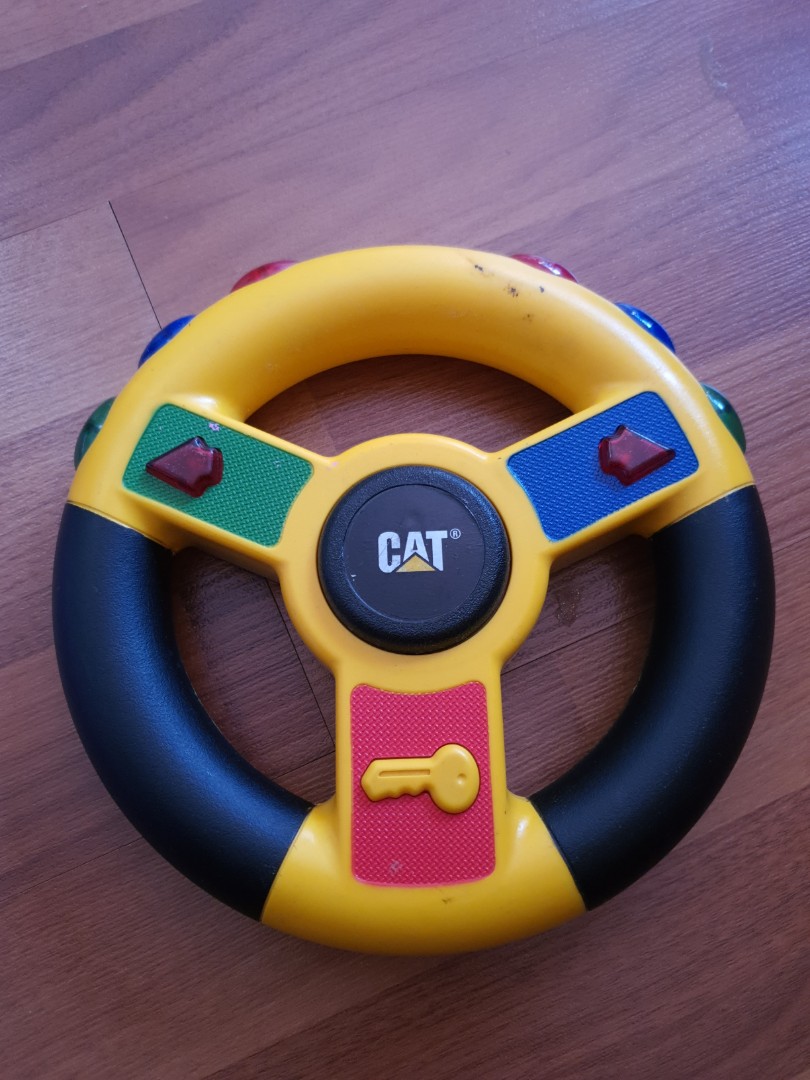 cat steering wheel toy