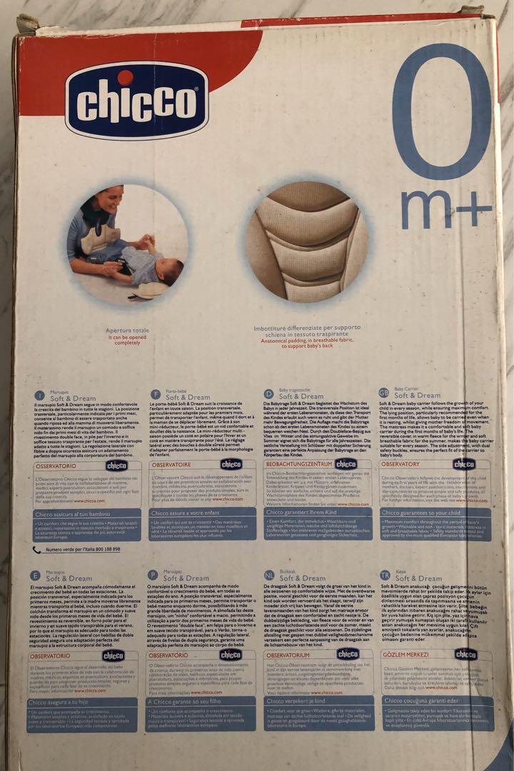 Chicco Baby Carrier 3 positions birth to 9kg, Babies & Kids, Going Out