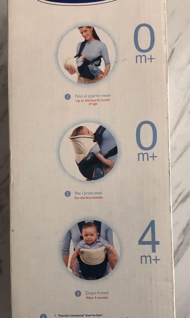Chicco Baby Carrier 3 positions birth to 9kg, Babies & Kids, Going Out