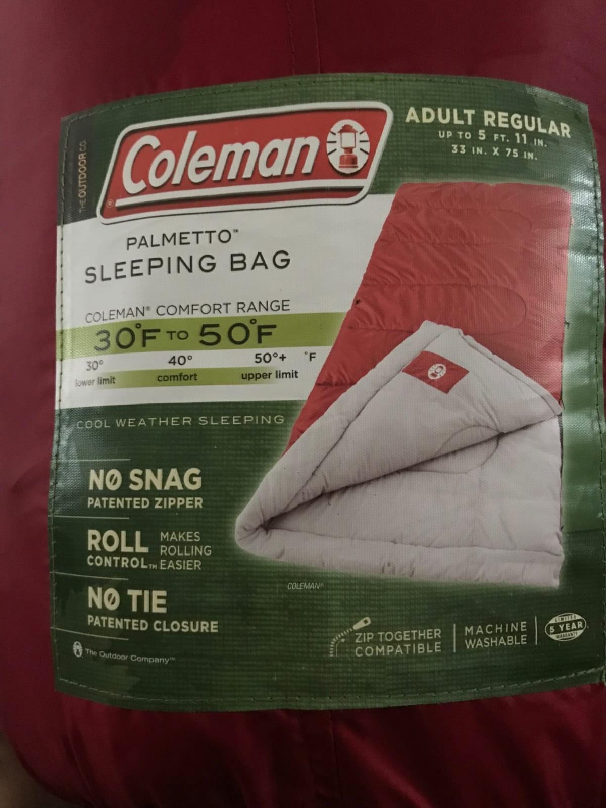 Coleman Palmetto Adult Sleeping Bag