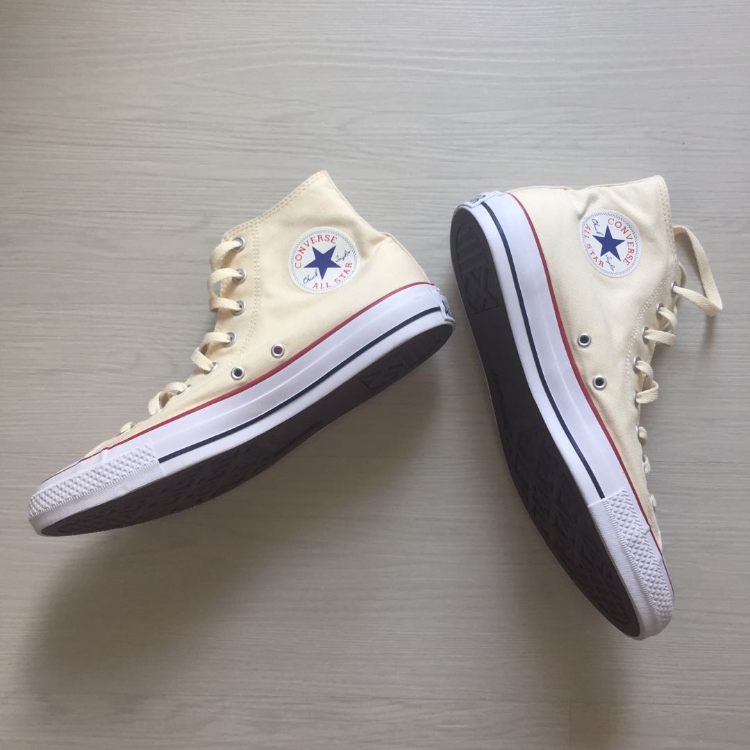 Converse creme high 2025
